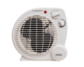Тепловентилятор Oasis SP-20R (1/2 кВт, 2 режима, белый)