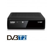 ТВ-тюнер цифровой  BBK SMP025HDT2 черный