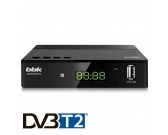 ТВ-тюнер цифровой  BBK SMP026HDT2 черный