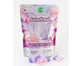 Капсулы для стирки SolaFresh LIME аромат цветов 30шт, мягкая упаковка 1/22