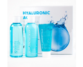 Набор FARMSTAY для ухода за кожей с гиалуроновой кислотой HYALURONIC ACID SUPER AQUA SKIN CARE 3SET (тонер, эмульсия, крем) 1/20