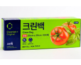 Пакеты пищевые фасовочные в коробке CLEAN WRAP (25см*35см 100шт) 1/50